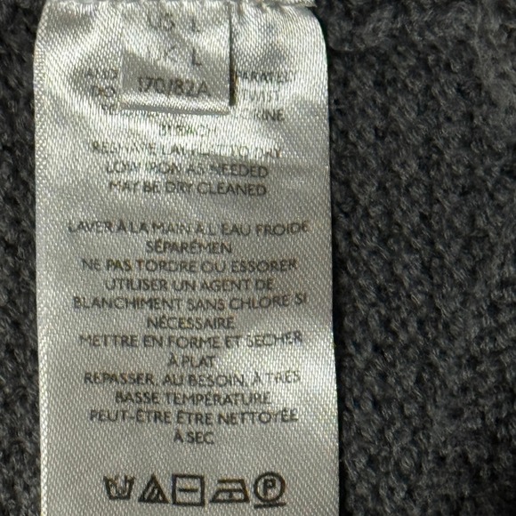 Free People FP Beach Women's Textured Waffle Knit Jogger Pants Gray Size L - Picture 6 of 8